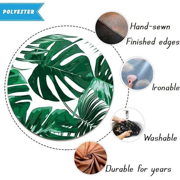 5x7ft Summer Backdrop Tropical Palm Leaves Background Photography Decora… - Picture 3 of 6